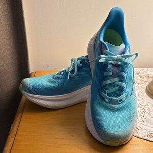 Hoka Women's Vibrant Blue Athletic Shoes